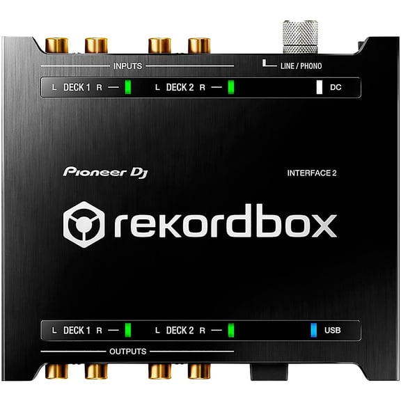 Interface 2 Audio Interface w/rekordbox dj and dvs