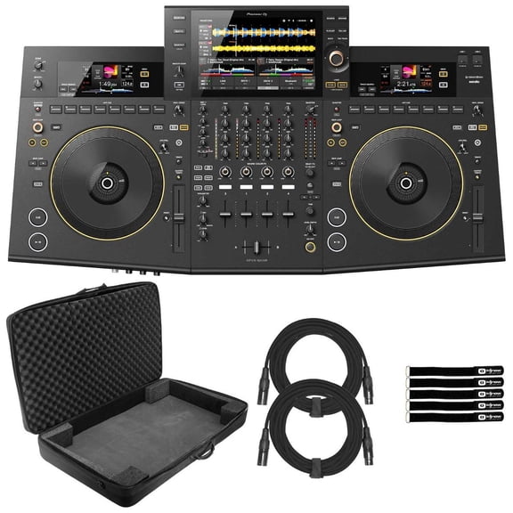 Pioneer DJ OPUS-QUAD 4-Channel All-in-One DJ System with EVA Molded Soft Carrying Case Package