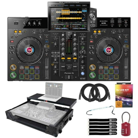 Pioneer DJ XDJ-RX3/CUXJ All-In-One DJ System with Black Carrying Case Package
