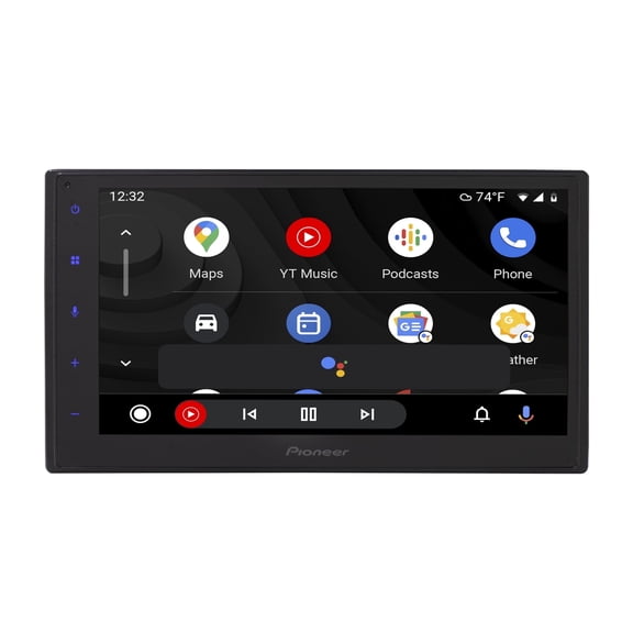 Pioneer DMH-1770NEX Double-DIN Digital Multimedia Receiver, Wired Apple CarPlay and Android Auto, 6.8 Capacitive Touchscreen