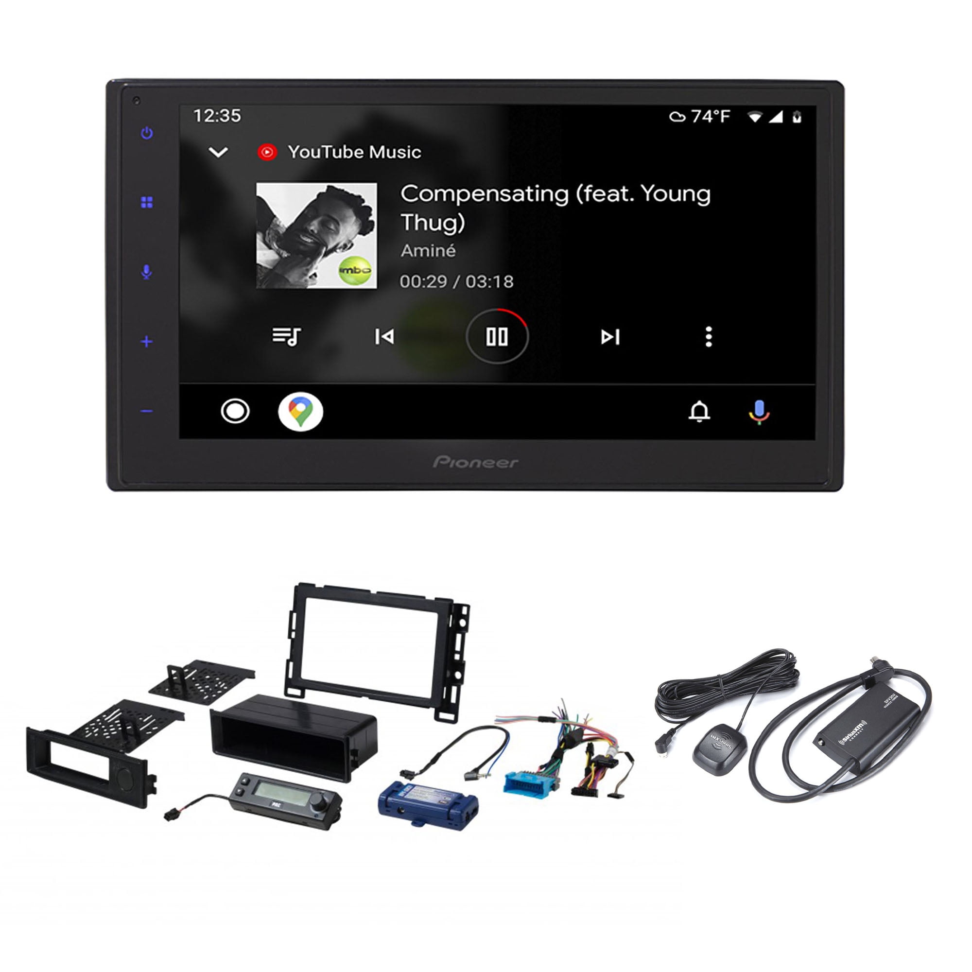 Pioneer DMH1770NEX with SXV300v1 Sirius/XM Satellite Tuner and