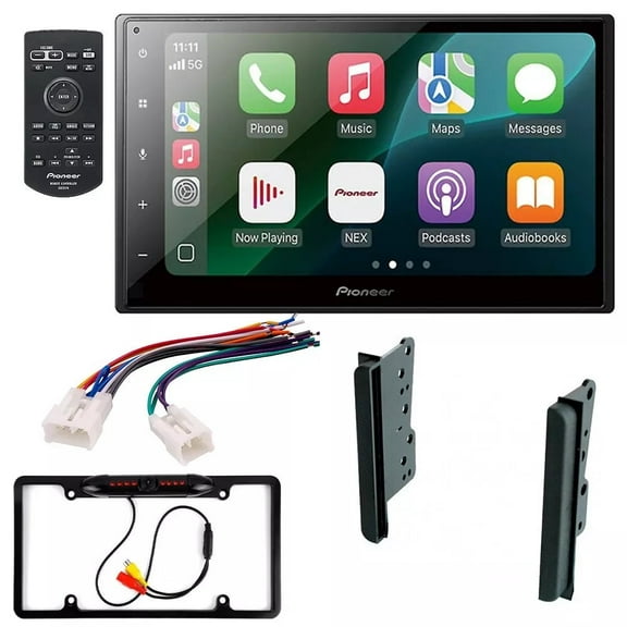 Pioneer DMH-1800NEX 6.8" Double DIN Multimedia Receiver + Kit Fit 03-06 Toyota TundraPioneer DMH-1800NEX 6.8" Double DIN Multimedia Receiver + Kit Fit 03-06 Toyota Tundra