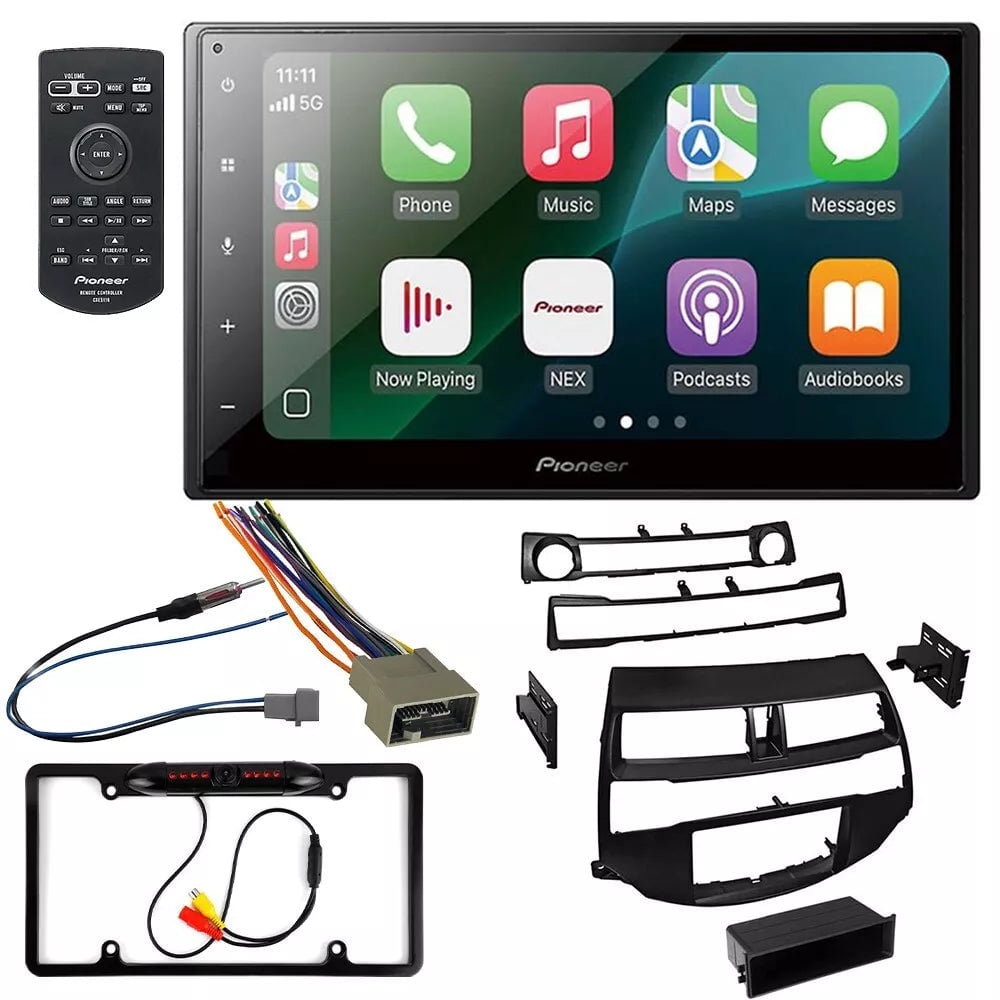 Pioneer DMH-1800NEX 6.8" Double DIN Multimedia Receiver + Kit Fit 08-12 Honda AccordPioneer DMH-1800NEX 6.8" Double DIN Multimedia Receiver + Kit Fit 08-12 Honda Accord