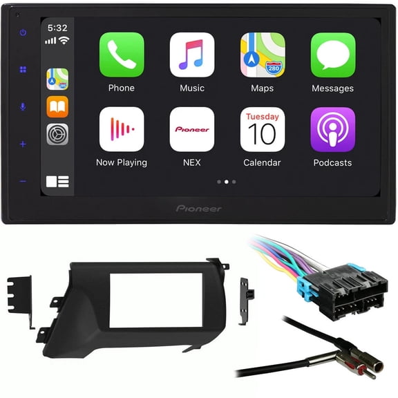 Pioneer DMH-1800NEX 6.8" Double DIN Multimedia Receiver + Kit Fit 93-96 Chevy CamaroPioneer DMH-1800NEX 6.8" Double DIN Multimedia Receiver + Kit Fit 93-96 Chevy Camaro