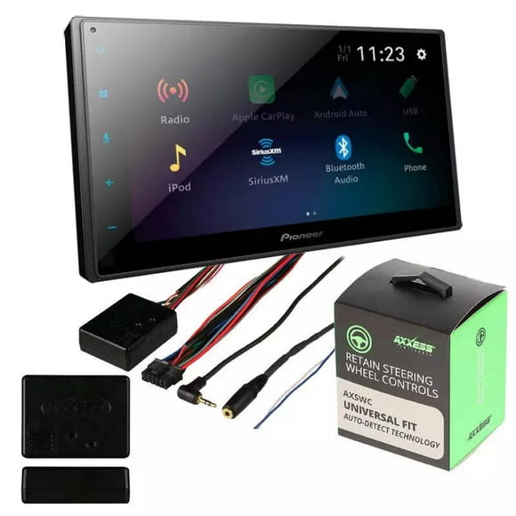 Pioneer DMH-1800NEX 6.8" Double DIN Multimedia Receiver + Steering Wheel ControlPioneer DMH-1800NEX 6.8" Double DIN Multimedia Receiver + Steering Wheel Control