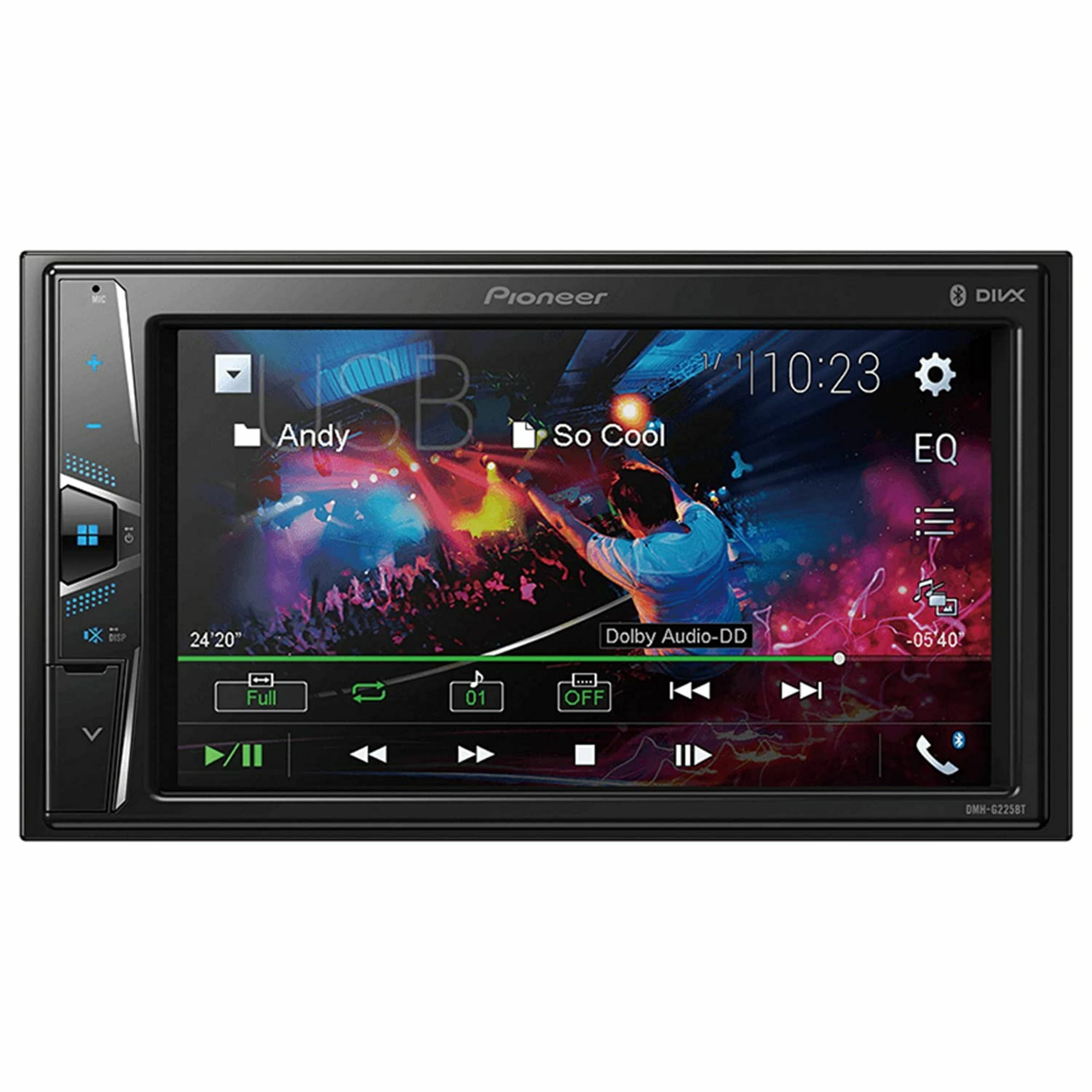 Pioneer DMH-220EX 6.2" WVGA Display Car In-Dash Digital Multimedia Receiver
