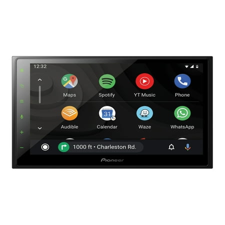 Pioneer - 6.8" Android Auto™ and Apple CarPlay® Bluetooth® Digital Media (DM) Receiver - Black