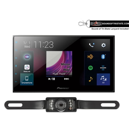 Pioneer DMH-2660NEX 6.8" Mechless Media Receiver + License Plate Backup Camera