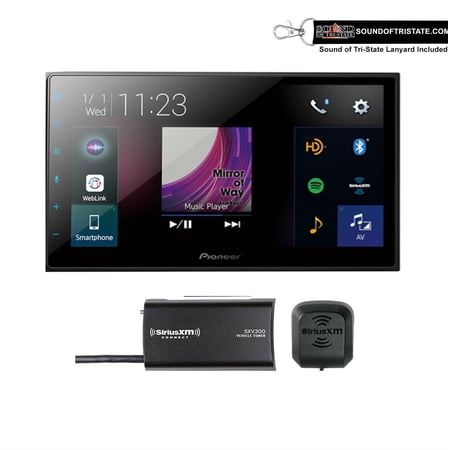 Pioneer DMH-2660NEX 6.8" Mechless Media Receiver + SXV300V1 Satellite Radio