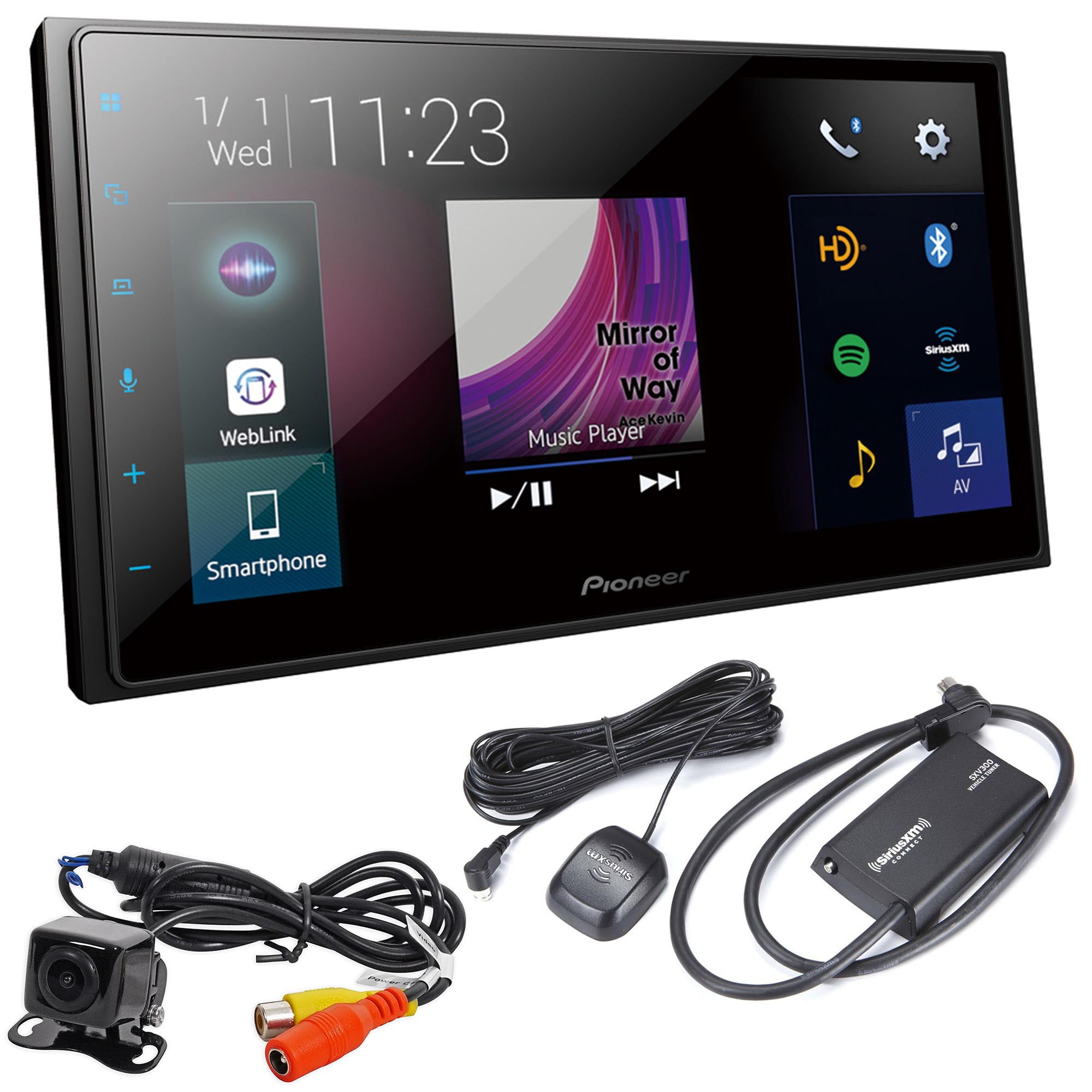 Pioneer DMH2660NEX 6.8" Receiver Compatible with Apple Carplay