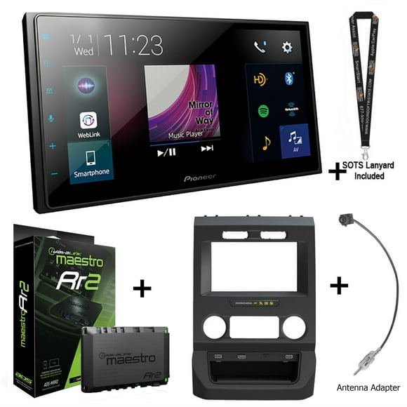 Pioneer DMH-2660NEX Digital Receiver ADS iDatalink KIT-FTR1, & ADS-MRR2 Bundle