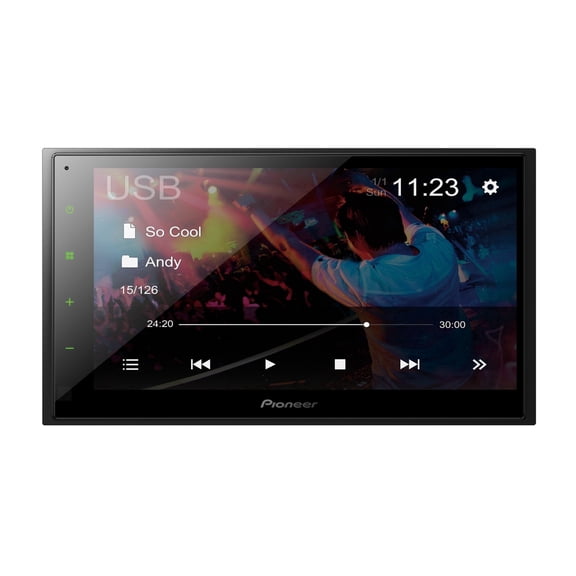 Pioneer DMH-342EX 6.8" - Weblink and Amazon Alexa via Pioneer Vozsis, Bluetooth - Multimedia Digit