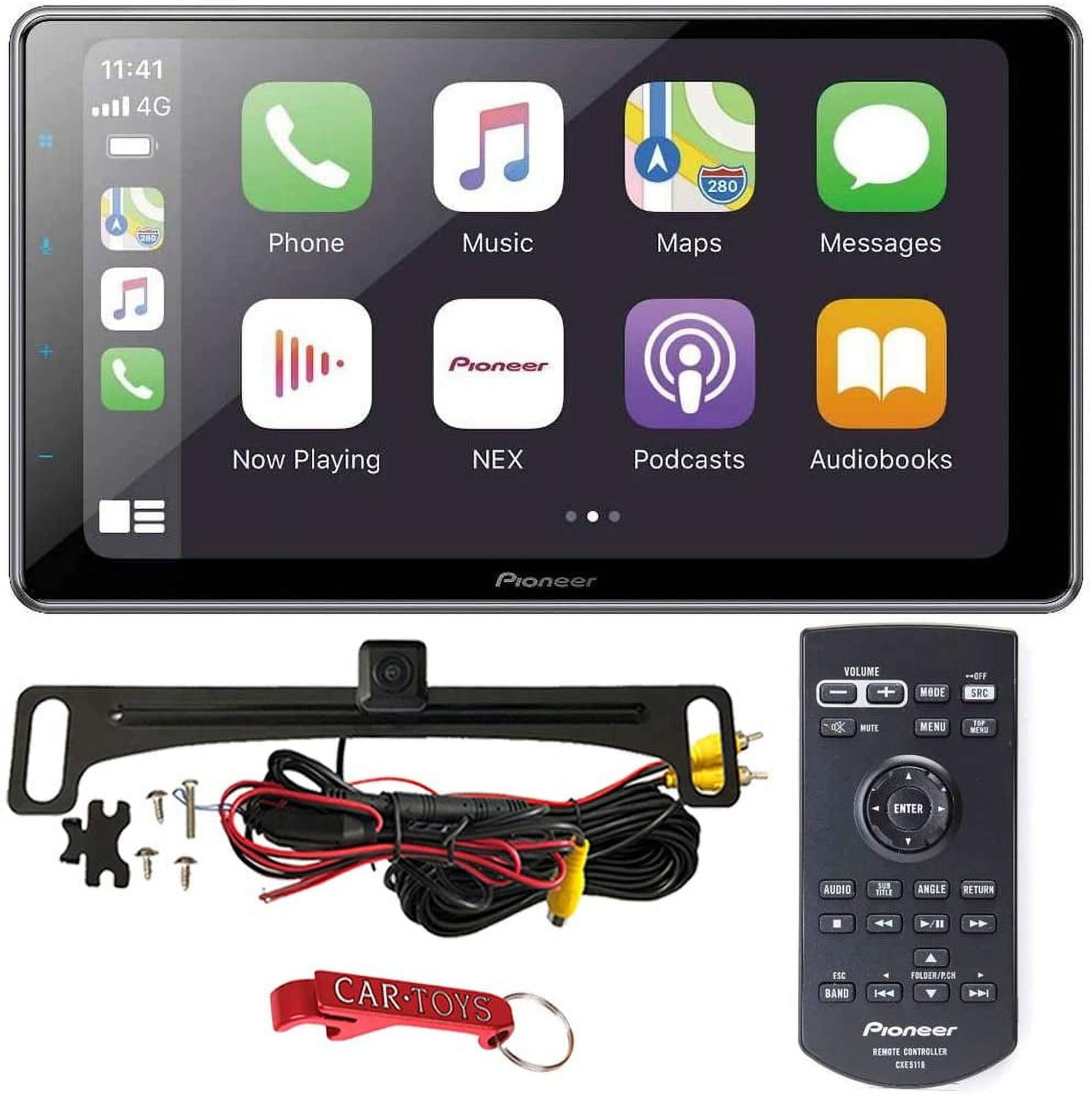 Pioneer DMHWT7600NEX 9" Car Stereo Safe Driver's Bundle with Voxx