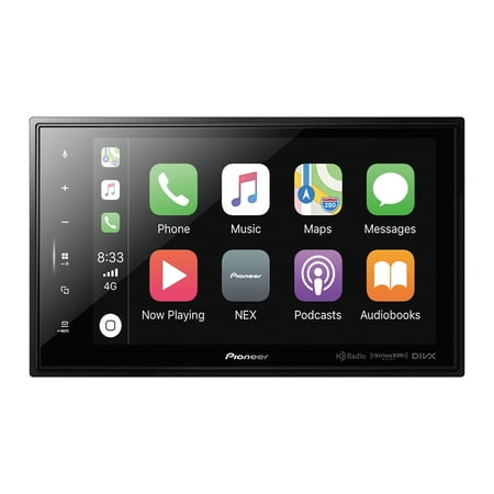 Pioneer - 8" - Android Auto™, Apple CarPlay®, Bluetooth®, HD Radio™, - Modular Solutions Digital Media Receiver - Black