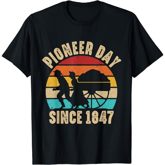 Pioneer Day Mormon Costume Women Boys Utah Pioneer History T-Shirt