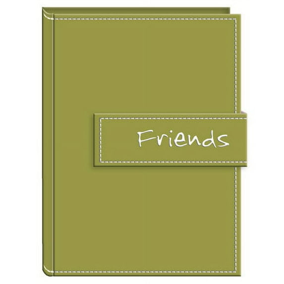 Pioneer EXP-46 4x6 36-Pocket Photo Expressions Sewn Mini Album Friends Green