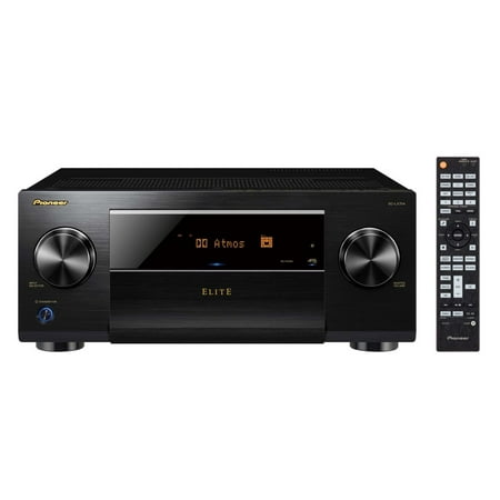 Pioneer - Elite 760W 9.2-Ch. Bluetooth Capable with Dolby Atmos 4K Ultra HD HDR Compatible A/V Home Theater Receiver - Black