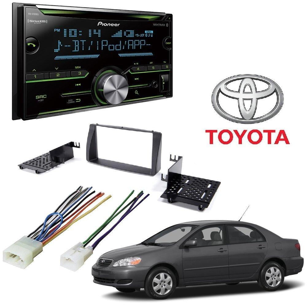 Pioneer FHS700BS Double DIN CD MP3 Digital Media Player Bluetooth MIXTRAX AUX Input TOYOTA