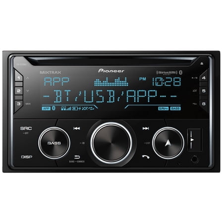Pioneer FH-S720BS Double-DIN In-Dash CD Receiver with Bluetooth and SiriusXM Ready