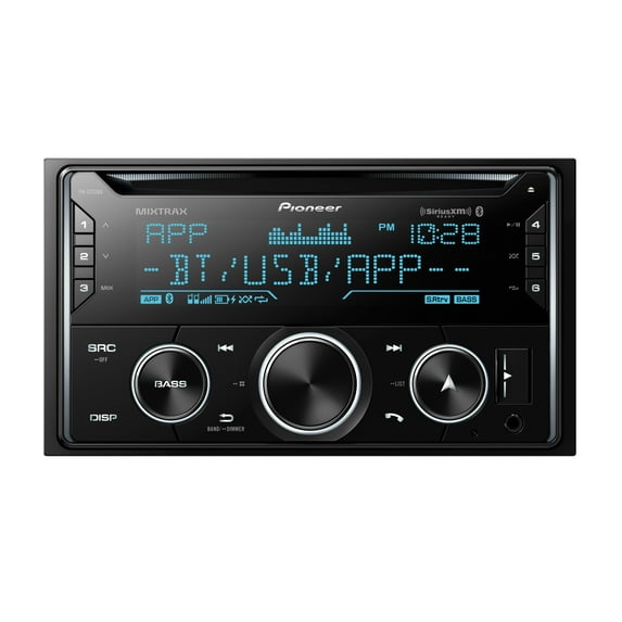 Pioneer FH-S722BS CD Audio Receiver with Enhanced Audio Functions, Pioneer Smart Sync App Compatibil