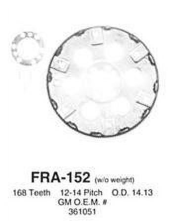 Pioneer FRA152 Auto Trans Flexplate