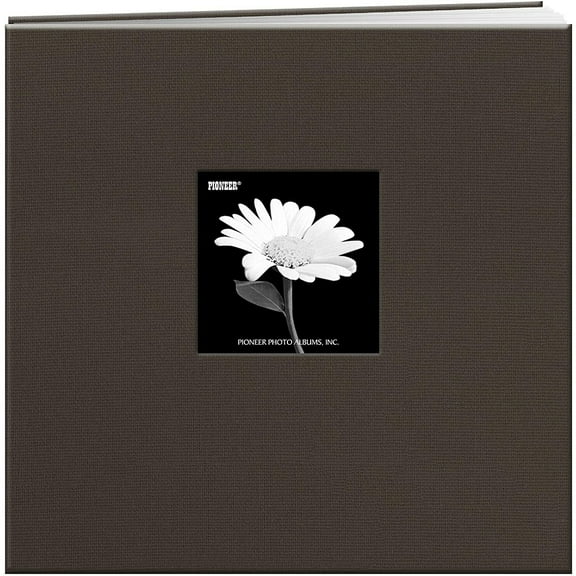 Pioneer Fabric Frame Post Bound Scrapbook, 12" x 12"