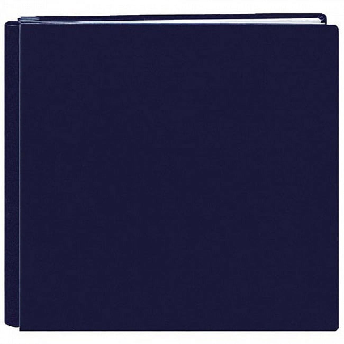 Pioneer Family Treasures Album relié en Tissu Bleu Nuit 30,5 x 38,1 cm