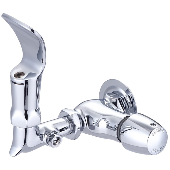 Pioneer Faucets 0366-N2 Central Brass Push Button Bubbler - Chrome