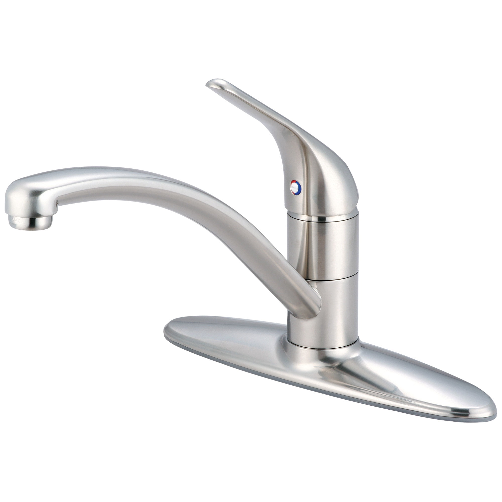 Pioneer Faucets 2Lg160h Legacy 1.5 GPM Widespread Kitchen Faucet - Nickel