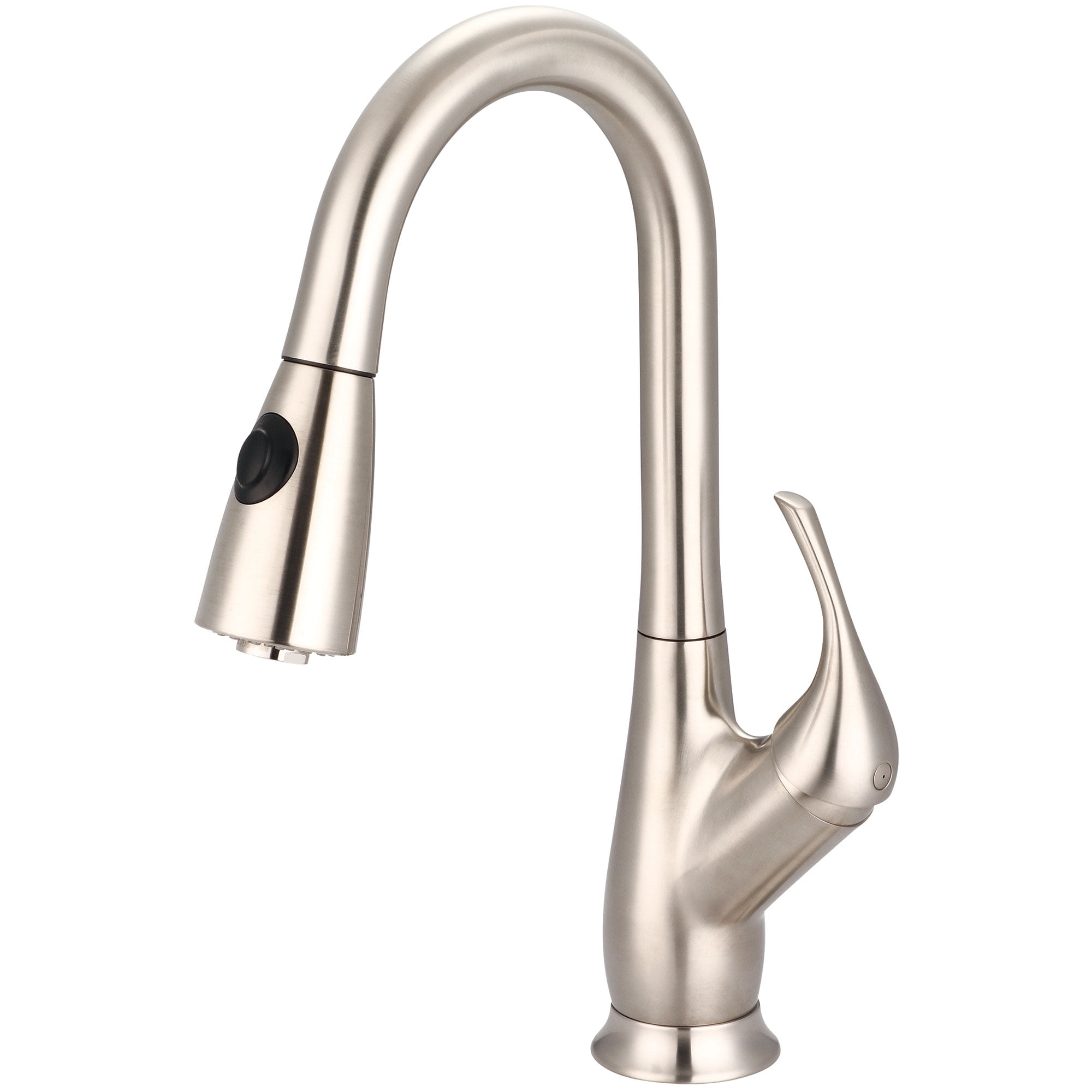 Pioneer Faucets 2LG250-BN Legacy 1.5 GPM Single Hole Kitchen Faucet - Nickel