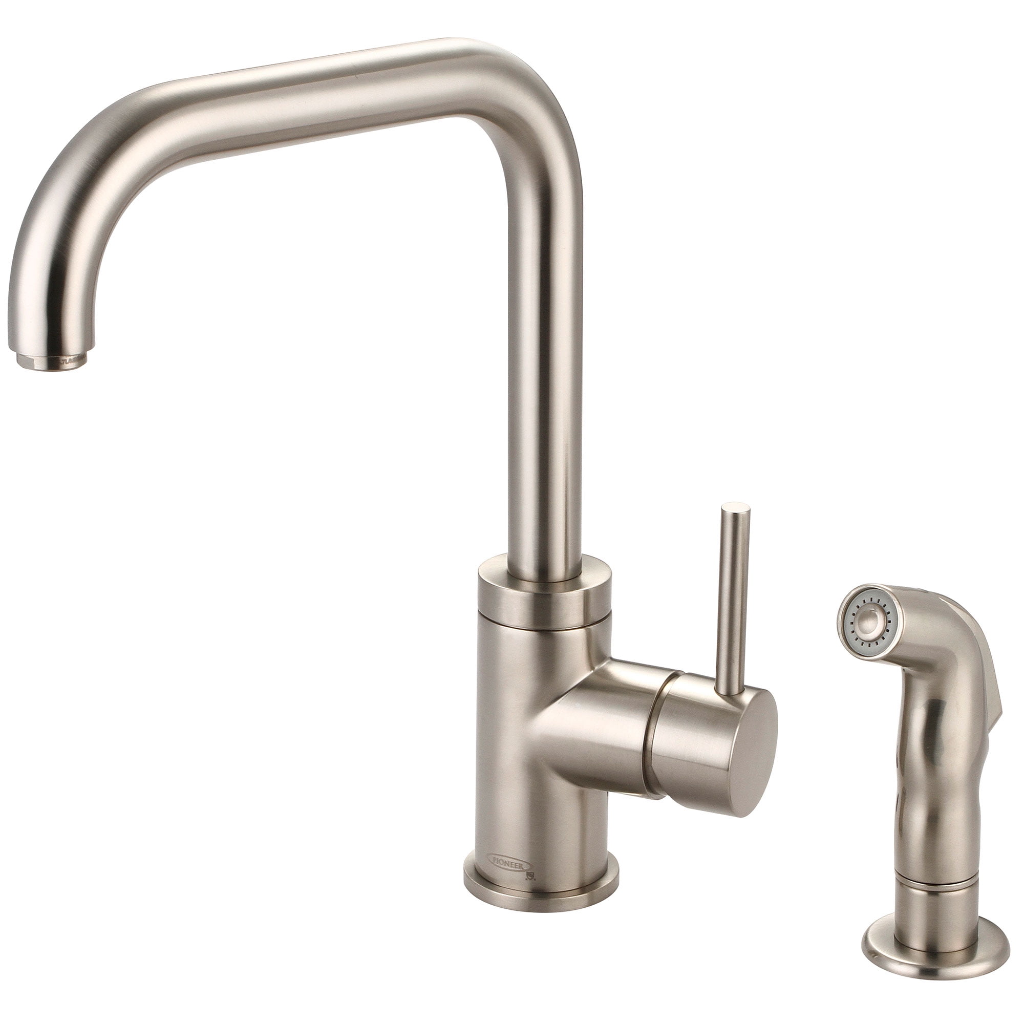 Pioneer Faucets 2MT182H-BN Motegi 1.5 GPM Single Hole Kitchen Faucet - Nickel