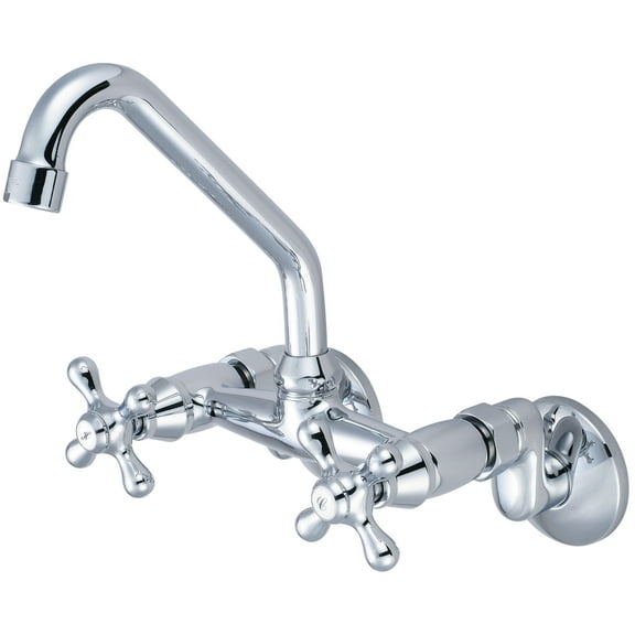 Pioneer Faucets 2Pm440 Premium 1.5 GPM Wall Mounted Kitchen Faucet - Chrome