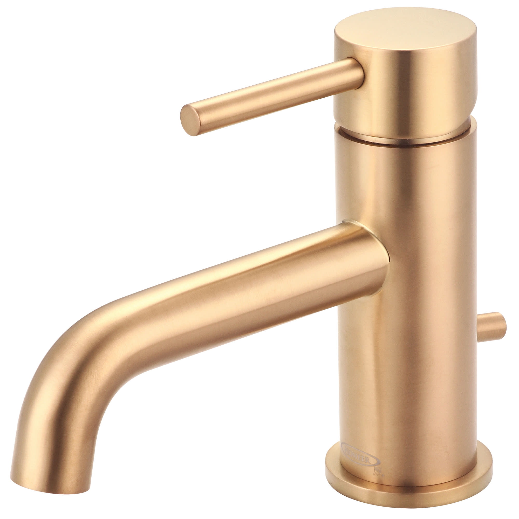 Pioneer Faucets 3MT160-BG Motegi 1.2 GPM Single Hole Bathroom Faucet - PVD Brushed Gold
