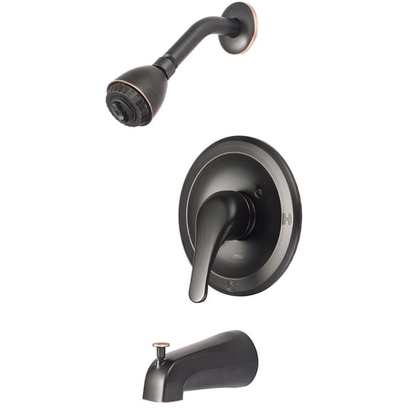 Pioneer Faucets T-2300-MZ Elite Tub And Shower Trim Package - Bronze