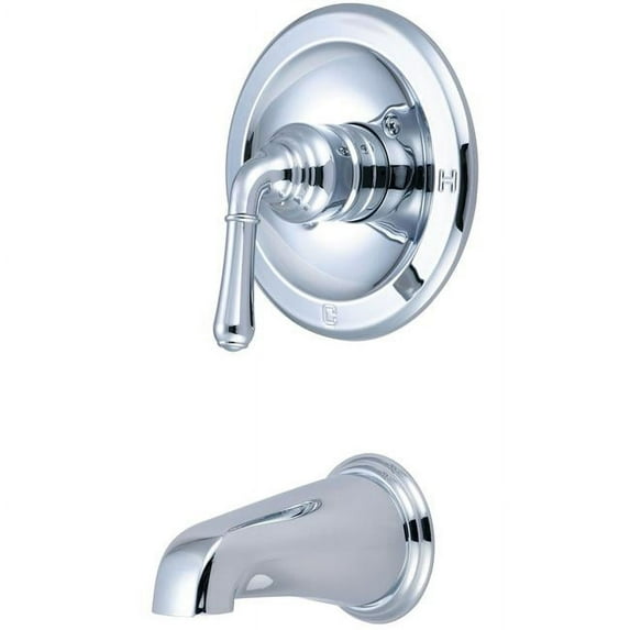 Pioneer Faucets T-2351 Accent Wall Mounted Tub Filler - Chrome