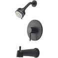 thumbnail image 1 of Pioneer Faucets T-4Mt111 Motegi Tub And Shower Trim Package - Black, 1 of 1