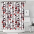 thumbnail image 1 of Pioneer Flower 72x84in Shower Curtain,Bathroom Decorative Shower Curtains Set with 12 Hooks,Modern Waterproof Washable Shower Curtain, 1 of 4
