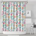 thumbnail image 1 of Pioneer Flower 84x72in Shower Curtain,Bathroom Decorative Shower Curtains Set with 12 Hooks,Modern Waterproof Washable Shower Curtain, 1 of 4