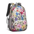 thumbnail image 1 of Pioneer Flower Backpack for School,Cute School Bag,Schoolbag with Adjustable Shoulder Straps & Padded Back,16.9 Inch, 1 of 5