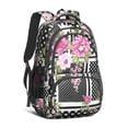 thumbnail image 1 of Pioneer Flower Backpack for School,Cute School Bag,Schoolbag with Adjustable Shoulder Straps & Padded Back,16.9 Inch, 1 of 5