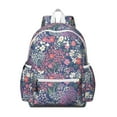thumbnail image 1 of Pioneer Flower Backpack for School,Cute School Bag,Schoolbag with Adjustable Shoulder Straps & Padded Back,13.4"x11"x4.7", 1 of 6
