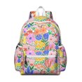 thumbnail image 1 of Pioneer Flower Backpack for School,Cute School Bag,Schoolbag with Adjustable Shoulder Straps & Padded Back,13.4"x11"x4.7", 1 of 6