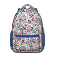 thumbnail image 1 of Pioneer Flower Backpack for School,Cute School Bag,Schoolbag with Adjustable Shoulder Straps & Padded Back,15.3"x11"x6.7", 1 of 6