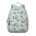 thumbnail image 1 of Pioneer Flower Backpack for School,Cute School Bag,Schoolbag with Adjustable Shoulder Straps & Padded Back,15"x11.42"x5.5", 1 of 6