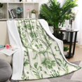 thumbnail image 1 of Pioneer Flower Blanket,Comfortable Soft Flannel Throw Blanket,All Season,Warm Lightweight Blankets for Sofa Bed Couch Living Room Chair,60"x80"(150x200cm), 1 of 4