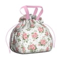 thumbnail image 1 of Pioneer Flower Drawstring Lunch Bag Women - Drawstring Lunch Bag Insulated for Work Office - Stain-Resistant Large Lunchbags for Women with Multi-Pockets, 1 of 6