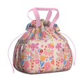 thumbnail image 1 of Pioneer Flower Drawstring Lunch Bag Women - Drawstring Lunch Bag Insulated for Work Office - Stain-Resistant Large Lunchbags for Women with Multi-Pockets, 1 of 6