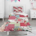 thumbnail image 1 of Pioneer Flower Duvet Cover and Pillowcase Set for Single Bedding, Bedroom Accessories for Kids Teens, 1 of 5