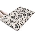 thumbnail image 1 of Pioneer Flower Floral Print Flannel Non Slip Door Rugs,Washable Door Mats Indoor,Decorative Door Mats,Dirt-Resistant and Absorbent Doormat for Entrance,Bedroom,Kitchen,Bathroom,31.5"x17", 1 of 4