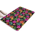 thumbnail image 1 of Pioneer Flower Floral Print Flannel Non Slip Door Rugs,Washable Door Mats Indoor,Decorative Door Mats,Dirt-Resistant and Absorbent Doormat for Entrance,Bedroom,Kitchen,Bathroom,23.5"x16", 1 of 5